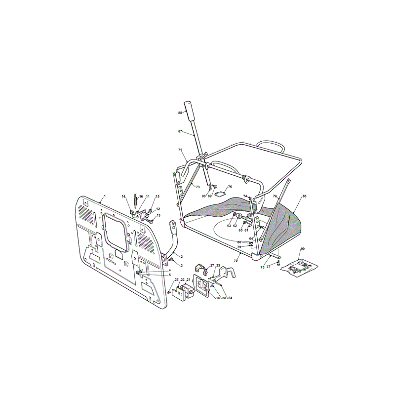 Castel / Twincut / Lawnking XT190HD (2011) Parts Diagram, Page 11
