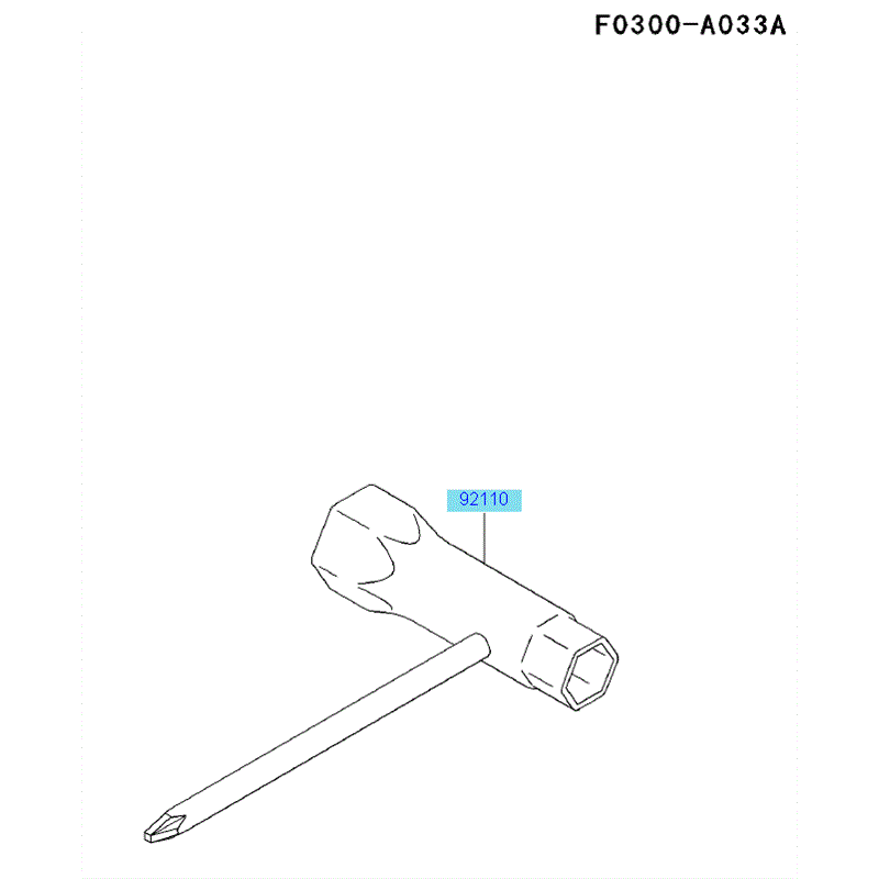 Kawasaki KRB400B (HG400A-AS51) Parts Diagram, Tool