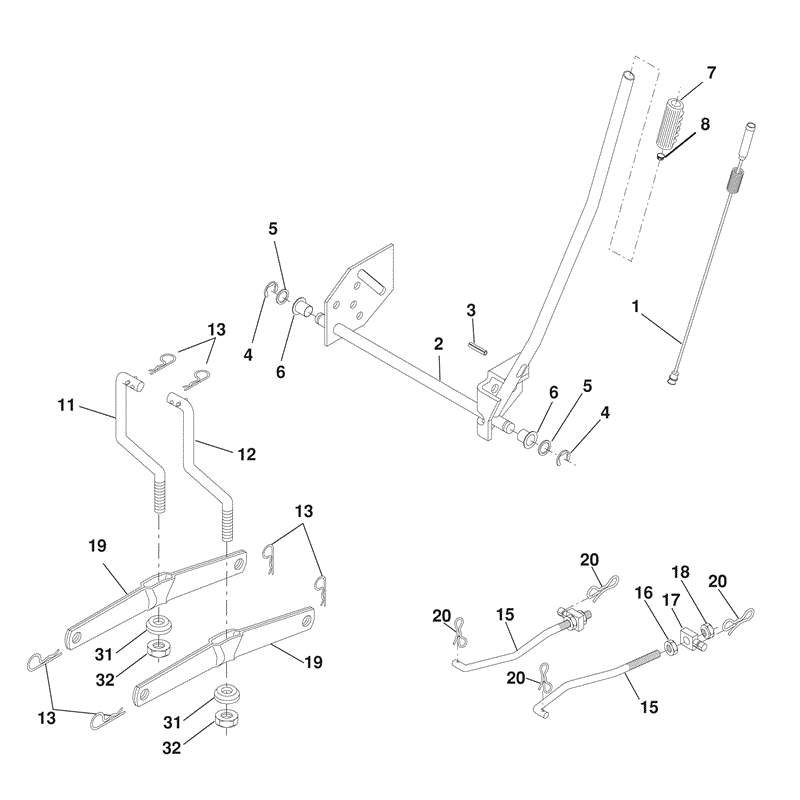 McCulloch M125-97HRB (96061031400 - (2010)) Parts Diagram, Page 9