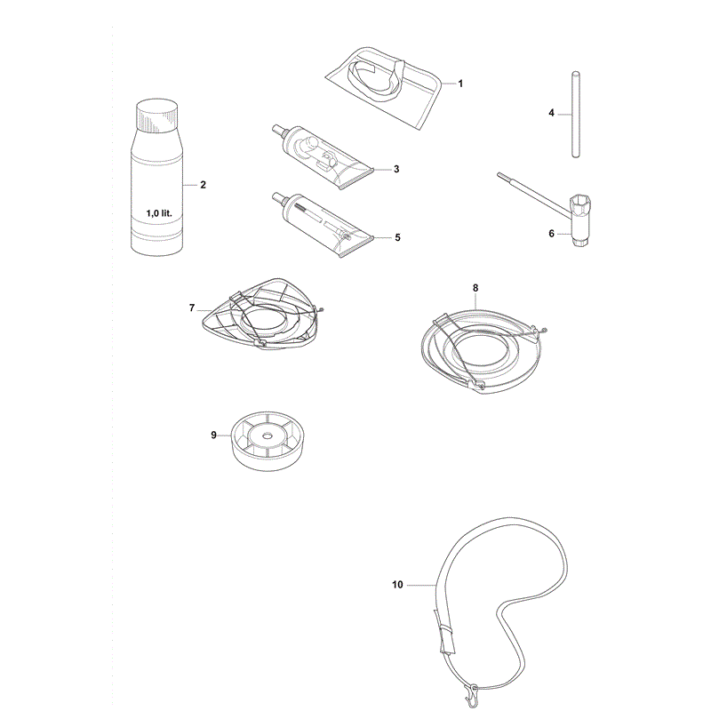 Husqvarna  333 (2010) Parts Diagram, Page 24