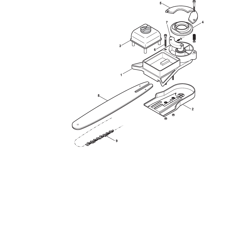 Mountfield MB 36 D (284121003-M06 [2006-2007]) Parts Diagram, Pruner tool