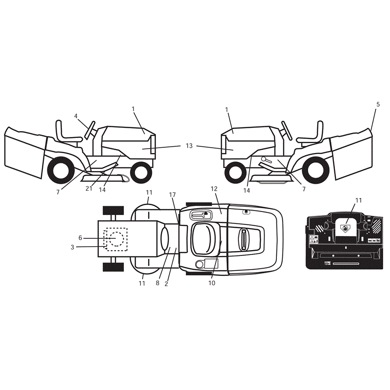 McCulloch M125-97RB (96061028701 - (2010)) Parts Diagram, Page 9