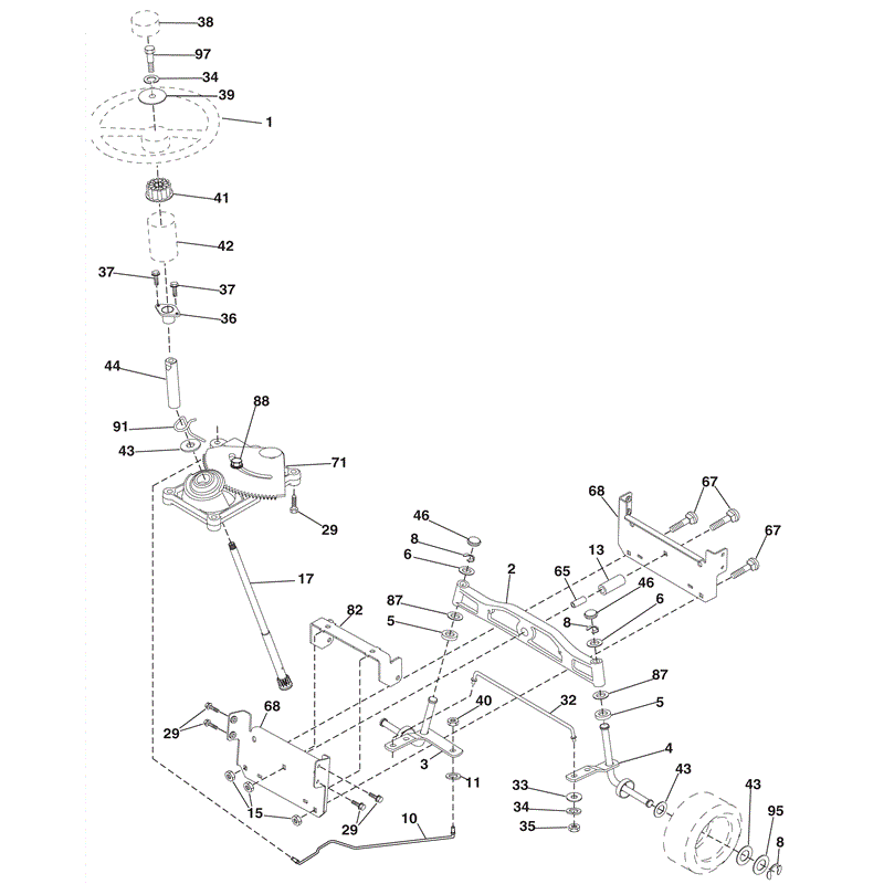McCulloch M155-107HRB (96061012304 - (2010)) Parts Diagram, Page 6