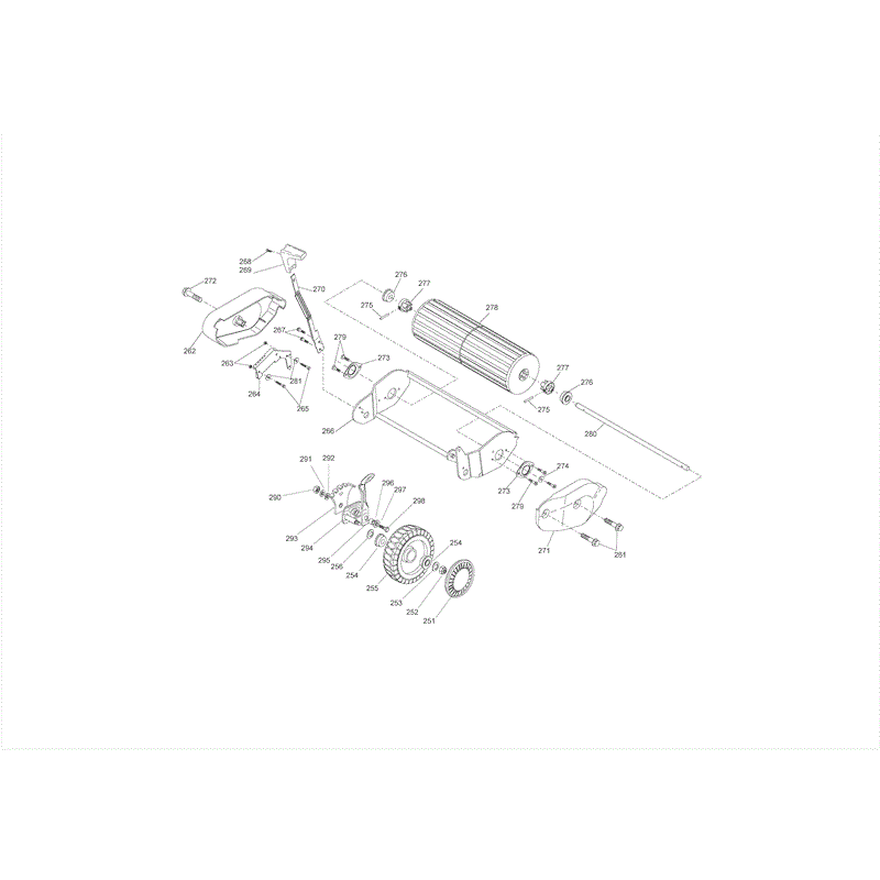 Castel / Twincut / Lawnking TD484TREROLLER (TD484TREROLLER) Parts Diagram, Page 2