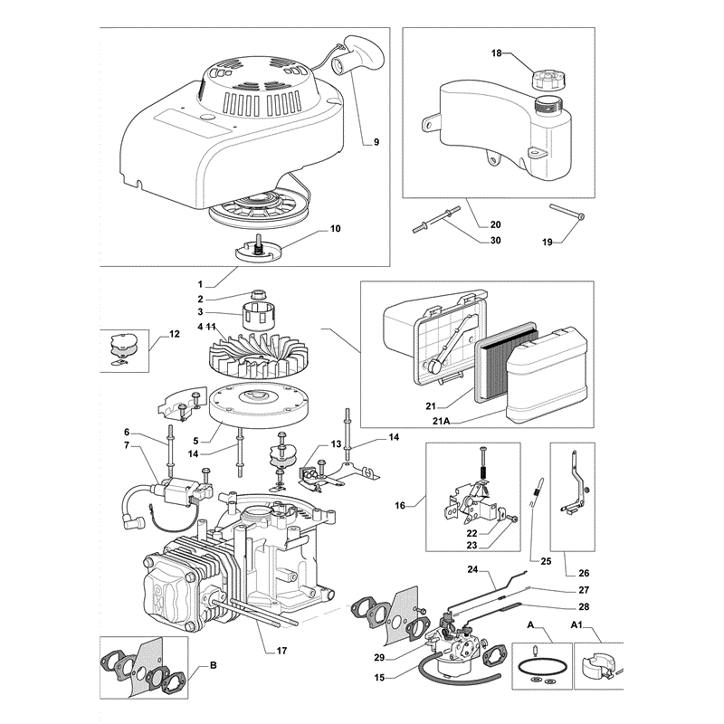 Mountfield S511PD (2011) Parts Diagram, Page 10