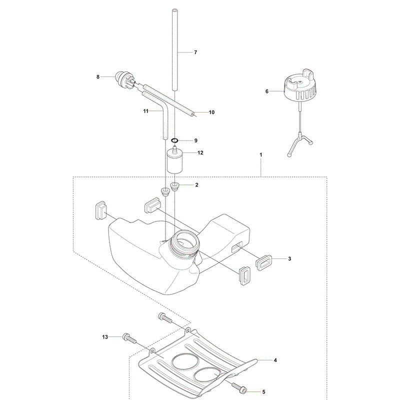 Husqvarna  241R (2010) Parts Diagram, Page 6