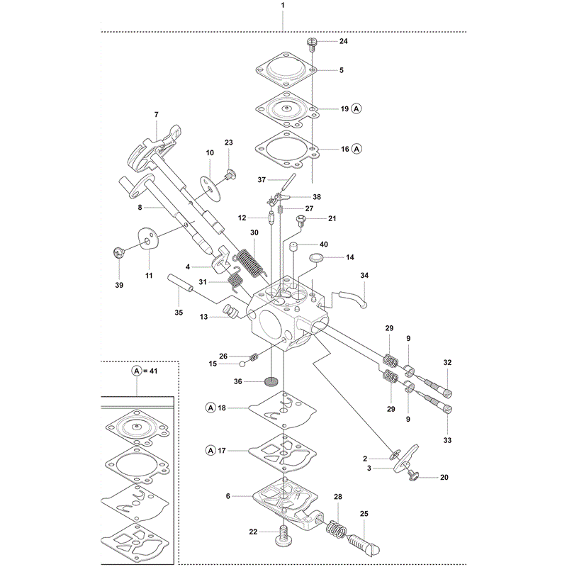 Husqvarna  355RX (2008) Parts Diagram, Page 18