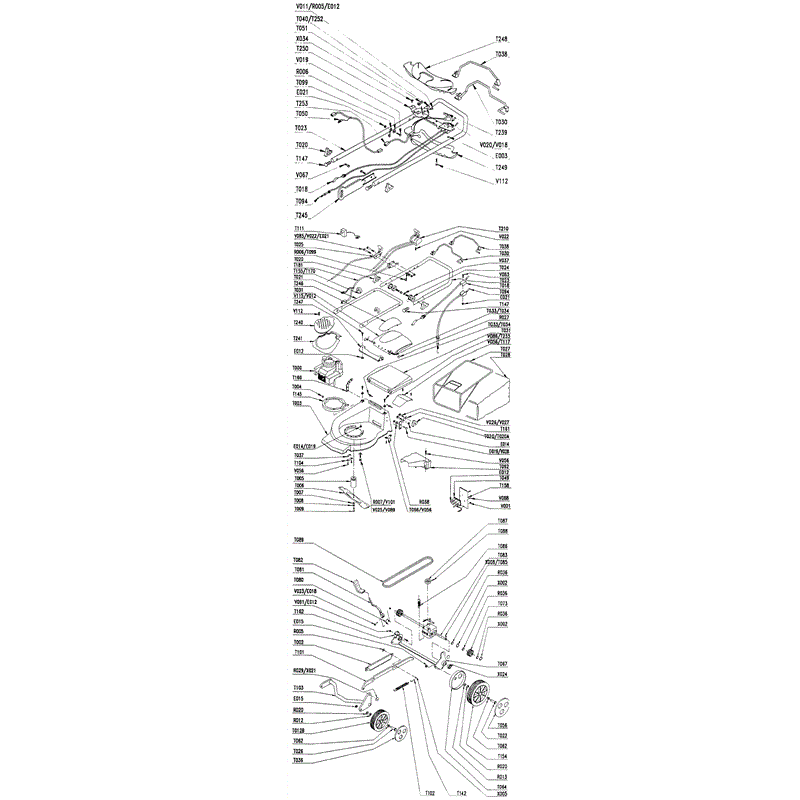 Mountfield Tuffcut (MPR10062) Parts Diagram, Page 1