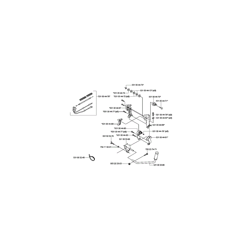 Husqvarna 155B Blower (2004) Parts Diagram, Page 2