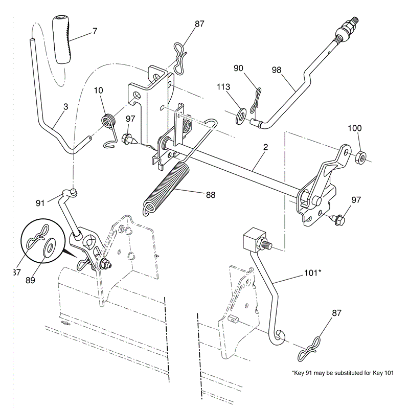 McCulloch M115-77RB (96041012300 - (2010)) Parts Diagram, Page 10