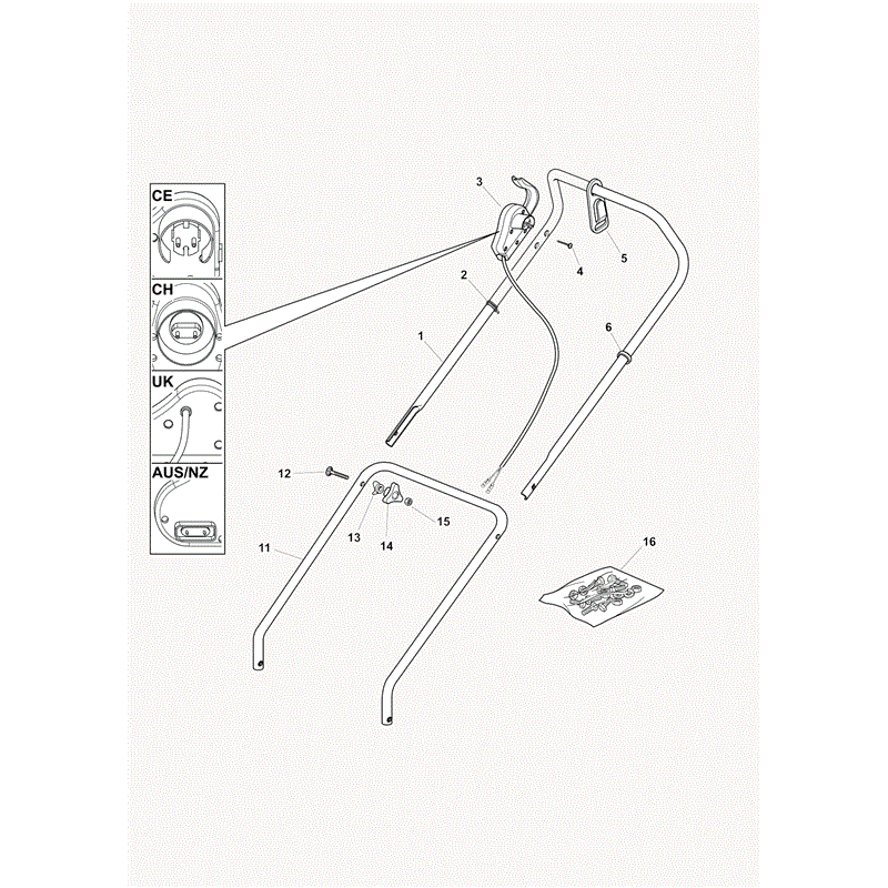 Castel / Twincut / Lawnking SPL410 (2009) Parts Diagram, Page 5
