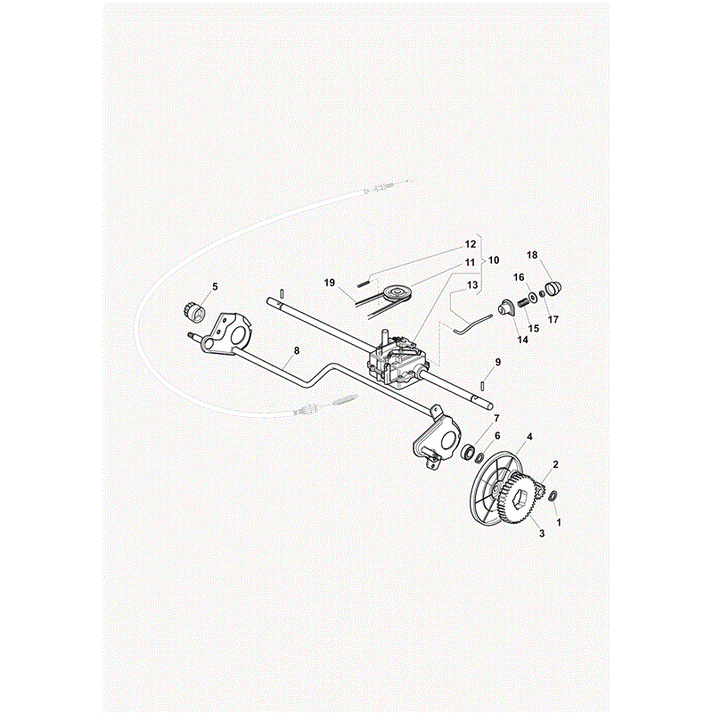 Castel / Twincut / Lawnking XA55MBSE (2009) Parts Diagram, Page 18