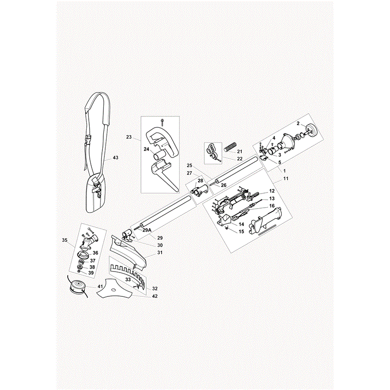 Castel / Twincut / Lawnking XB26J (2010) Parts Diagram, Page 2
