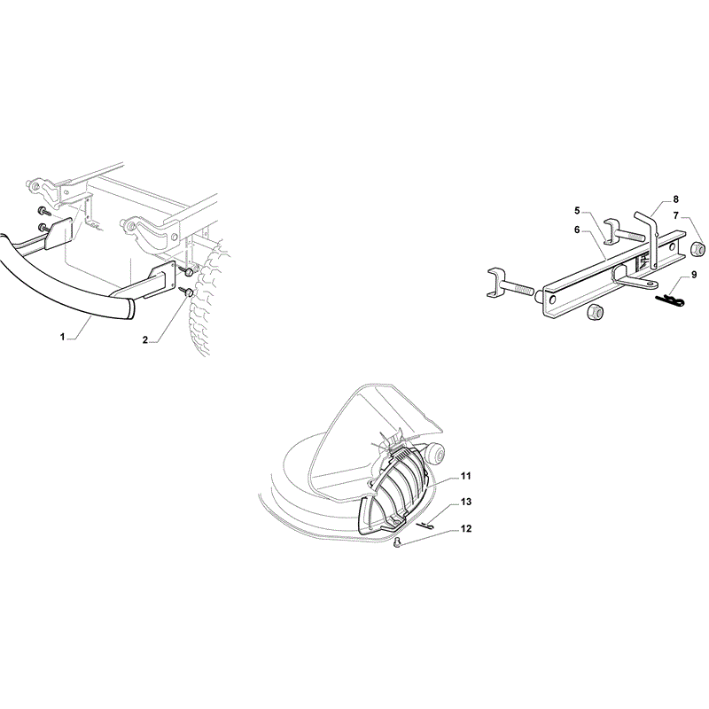 Mountfield 1538H-SD Lawn Tractor (2010) Parts Diagram, Page 12