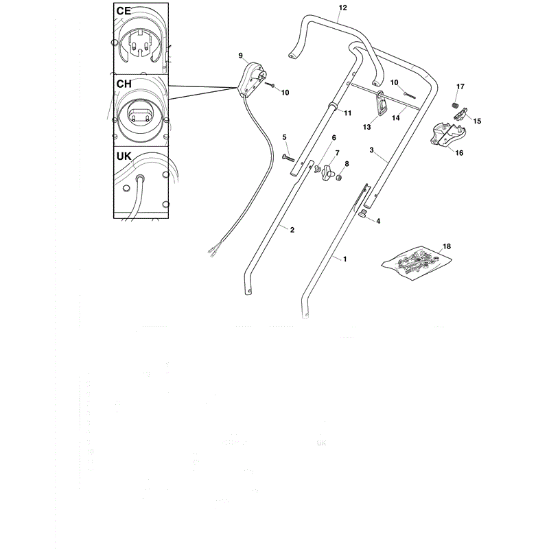 Mountfield EL390R (2009) Parts Diagram, Page 2