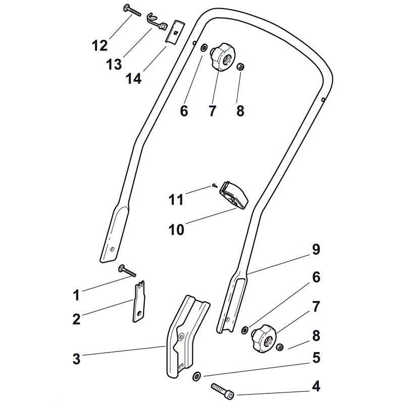 Mountfield SP555 (Honda GCV160) (2012) Parts Diagram, Page 2
