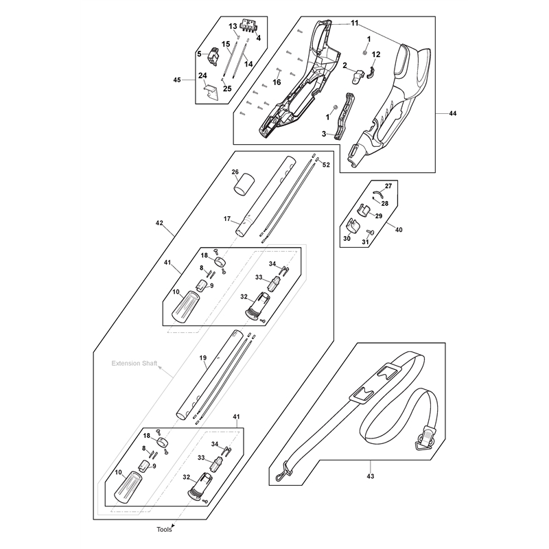 Mountfield MM 48 Li (277340003-M15 [2015-2019]) Parts Diagram, Body Work