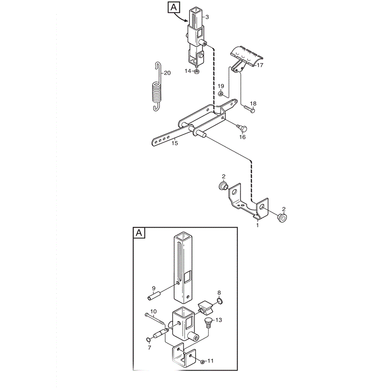 Stiga Compact 14 (2010) Parts Diagram, Page 4