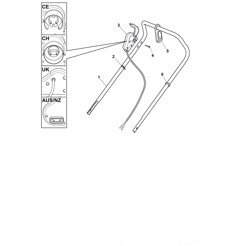 Mountfield EL4800 HP (2012) Parts Diagram, Page 4