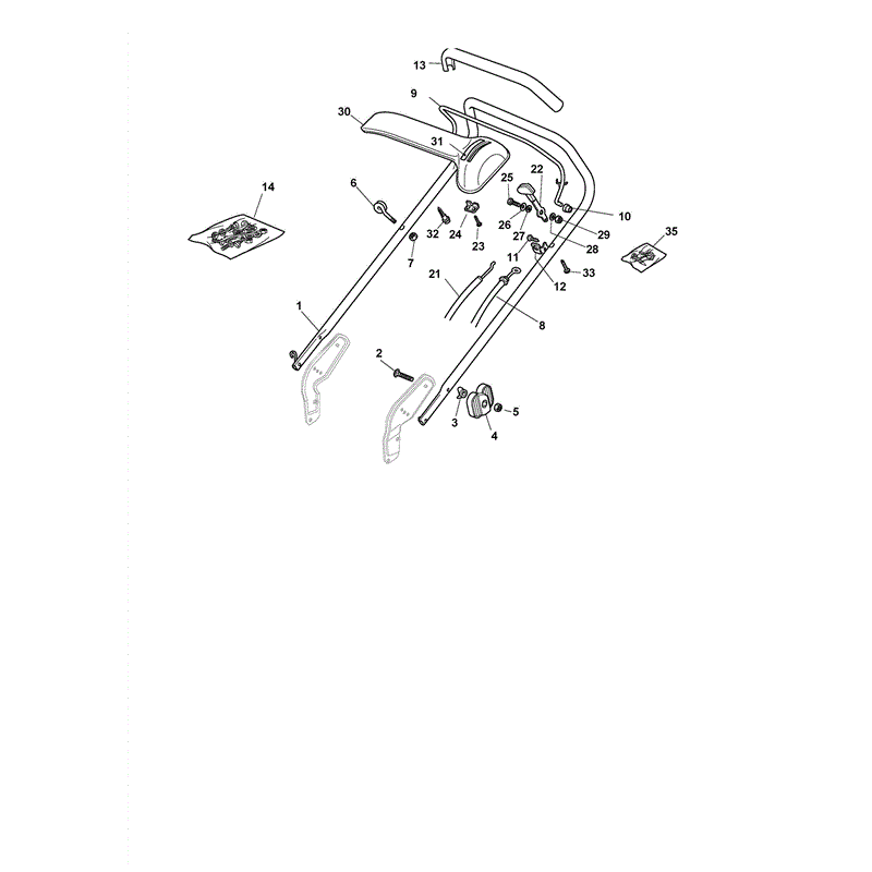 Castel / Twincut / Lawnking RA504 (2011) Parts Diagram, Page 11