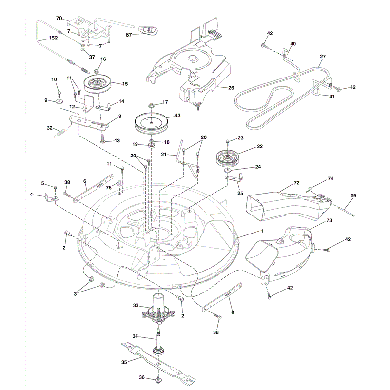 McCulloch M115-77RB (96041012301 - (2010)) Parts Diagram, Page 8