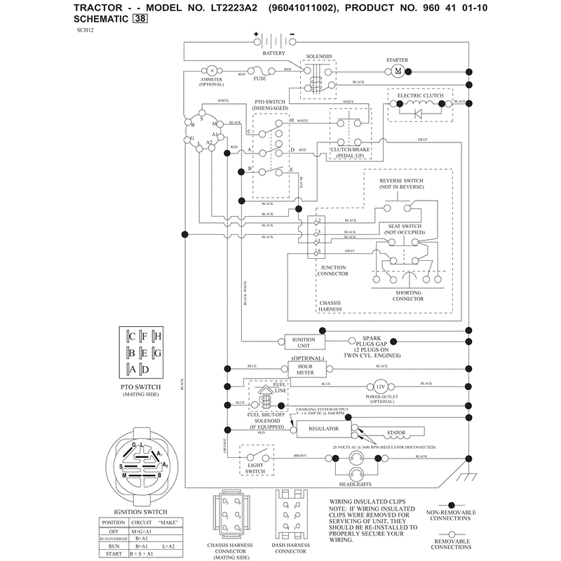 Jonsered LT2223 (01-2010) Parts Diagram, Page 3
