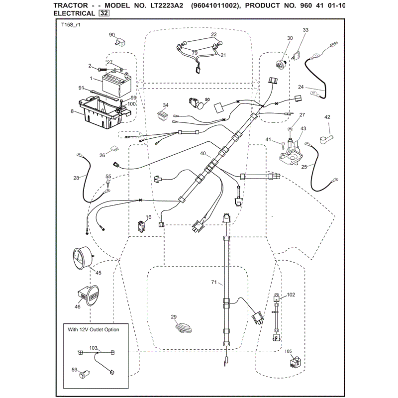Jonsered LT2223 (01-2010) Parts Diagram, Page 4