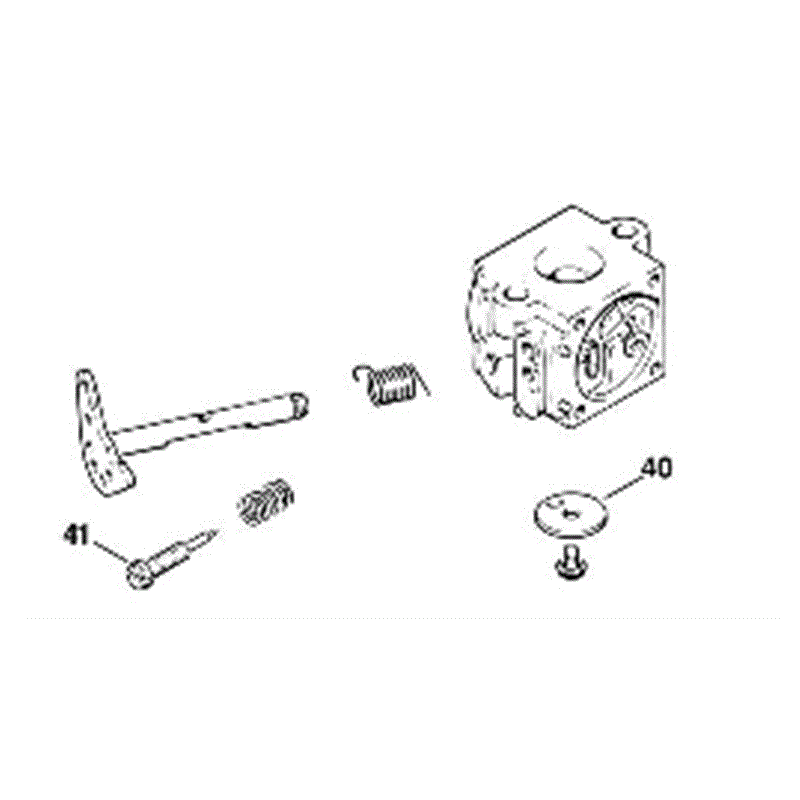 Stihl 010 Chainsaw (010AV) Parts Diagram, N_-Carburetor HDC-17B