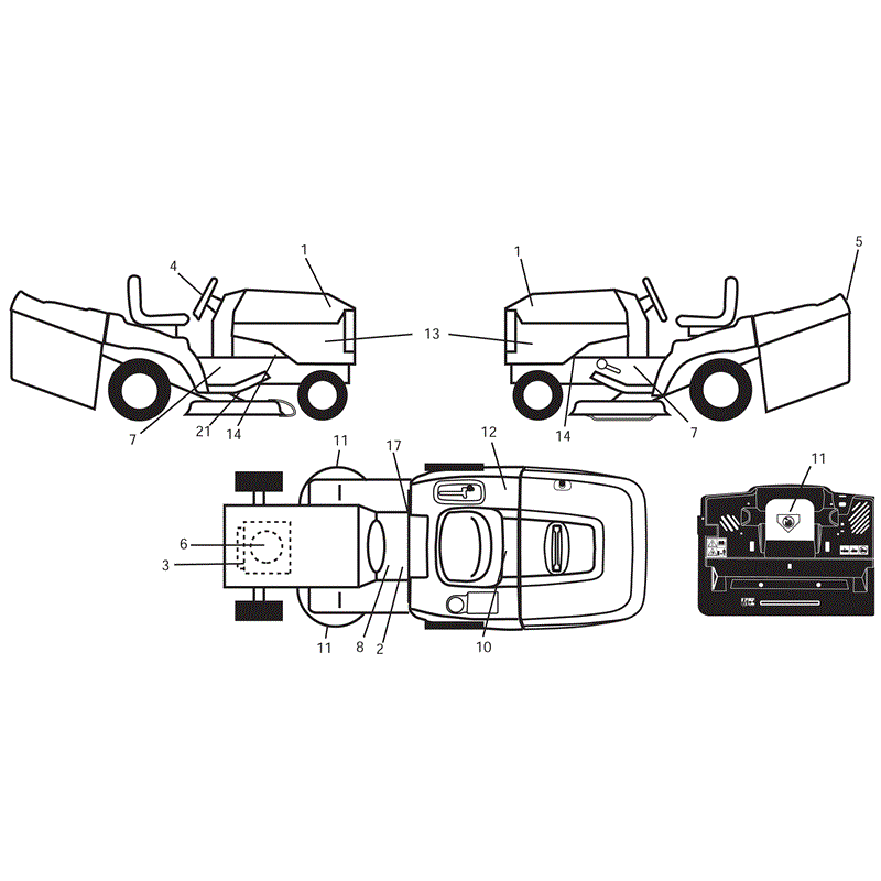 McCulloch M125-97RB (96061028700 - (2010)) Parts Diagram, Page 7