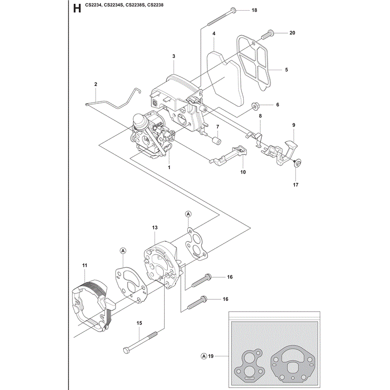 Jonsered 2234 (04-2009) Parts Diagram, Page 7