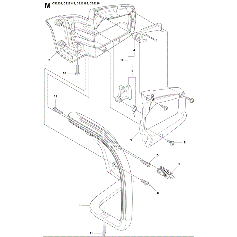 Jonsered 2234 (04-2009) Parts Diagram, Page 11