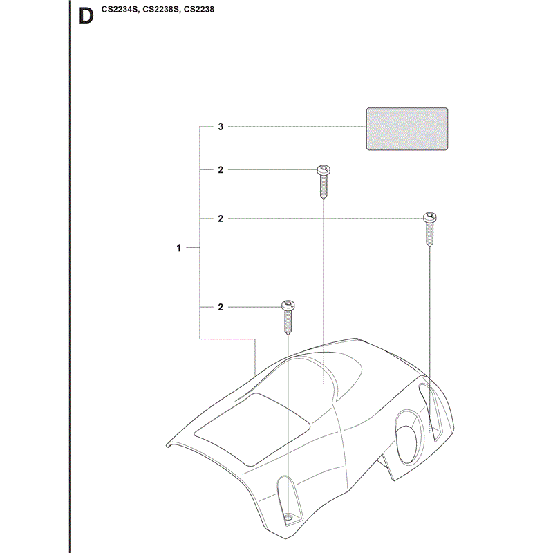 Jonsered 2234S (01-2009) Parts Diagram, Page 3