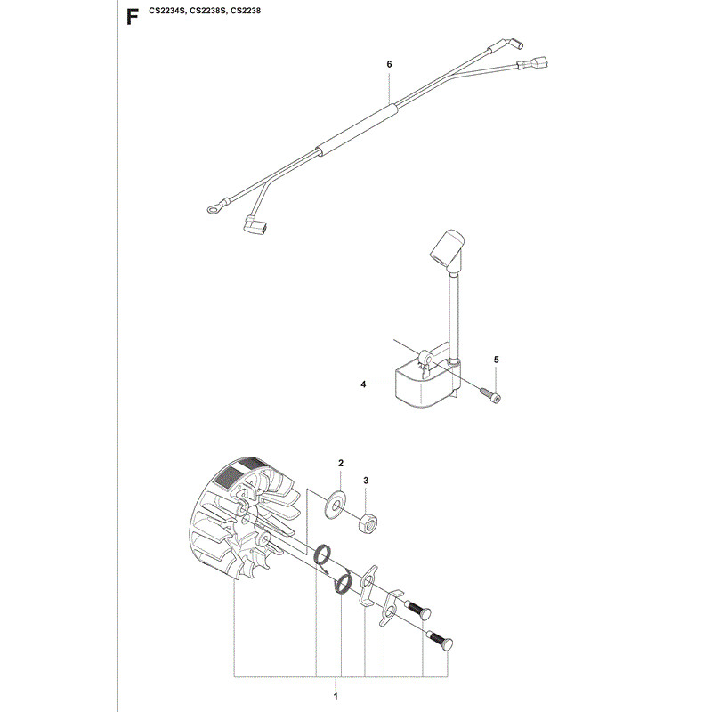 Jonsered 2234S (01-2009) Parts Diagram, Page 5
