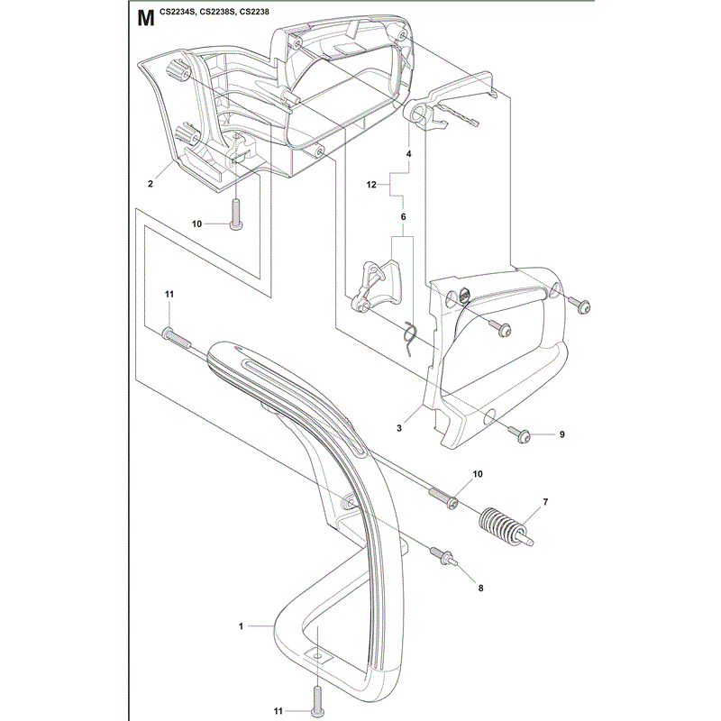 Jonsered 2234S (01-2009) Parts Diagram, Page 11