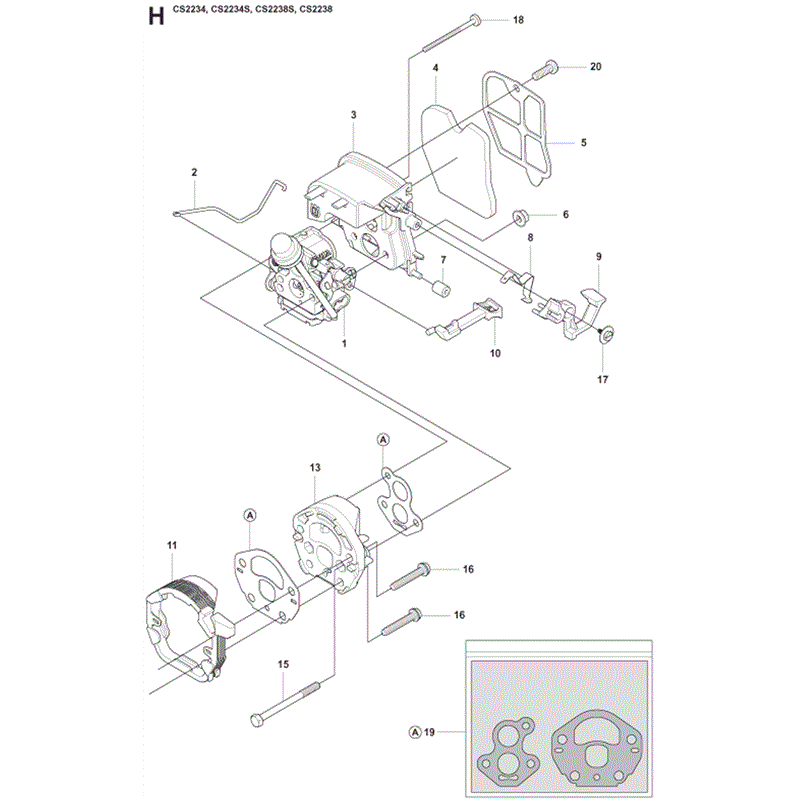 Jonsered 2234S (04-2009) Parts Diagram, Page 7