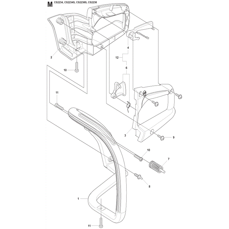 Jonsered 2234S (04-2009) Parts Diagram, Page 11