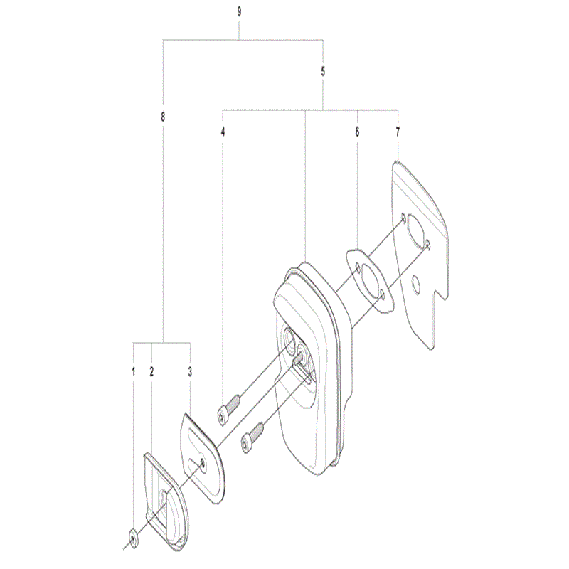 Jonsered 2238S (04-2009) Parts Diagram, Page 6