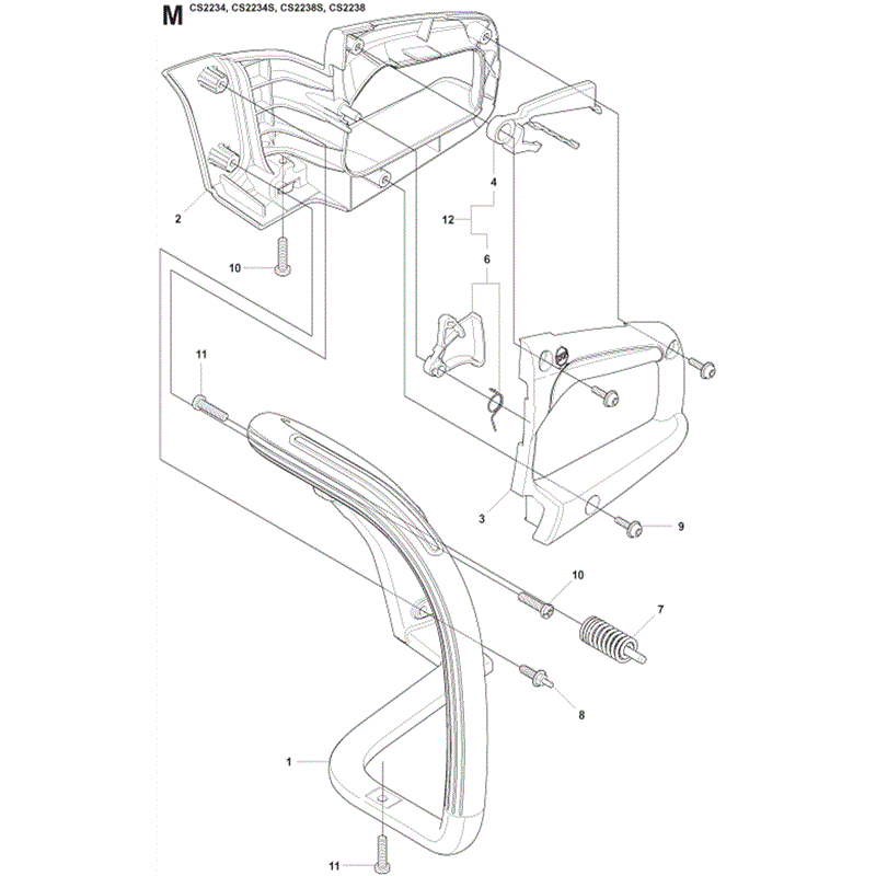 Jonsered 2238S (04-2009) Parts Diagram, Page 11