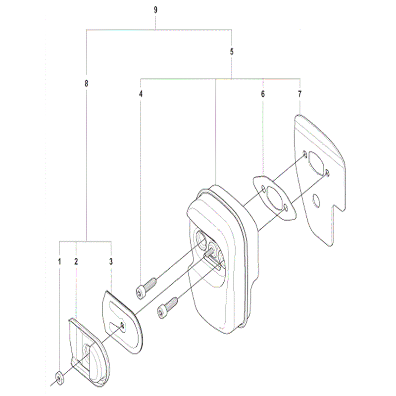 Jonsered 2238S (01-2009) Parts Diagram, Page 6