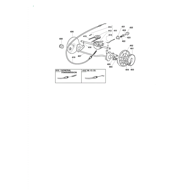 Castel / Twincut / Lawnking RLM534TR (2008) Parts Diagram, Page 11