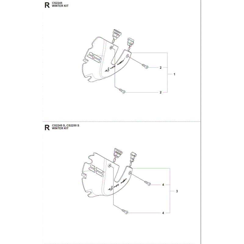 Jonsered 2245 (2009) Parts Diagram, Page 16