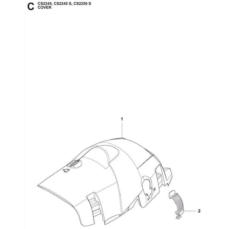 Jonsered 2245S (2009) Parts Diagram, Page 3