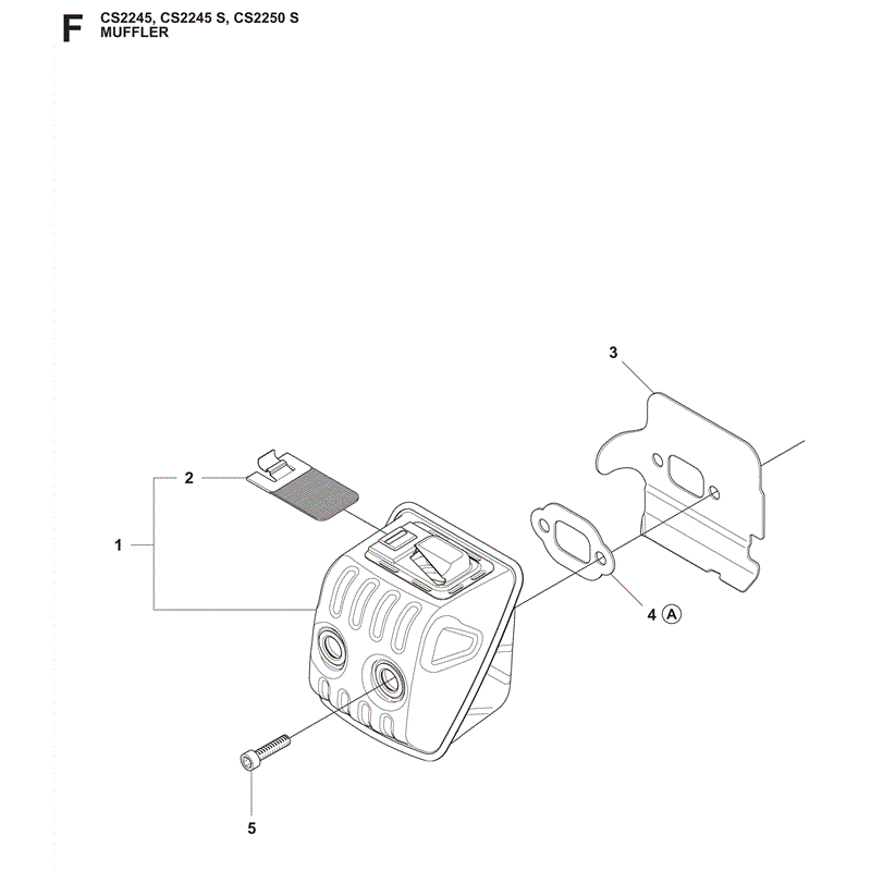 Jonsered 2245S (2009) Parts Diagram, Page 6