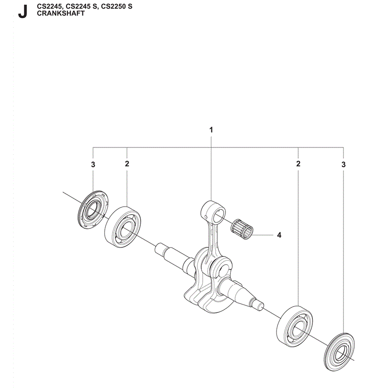 Jonsered 2245S (2009) Parts Diagram, Page 9