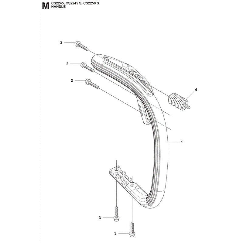 Jonsered 2245S (2009) Parts Diagram, Page 12