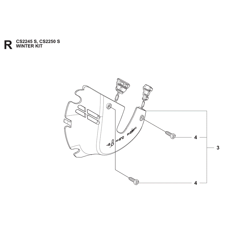 Jonsered 2245S (2009) Parts Diagram, Page 16
