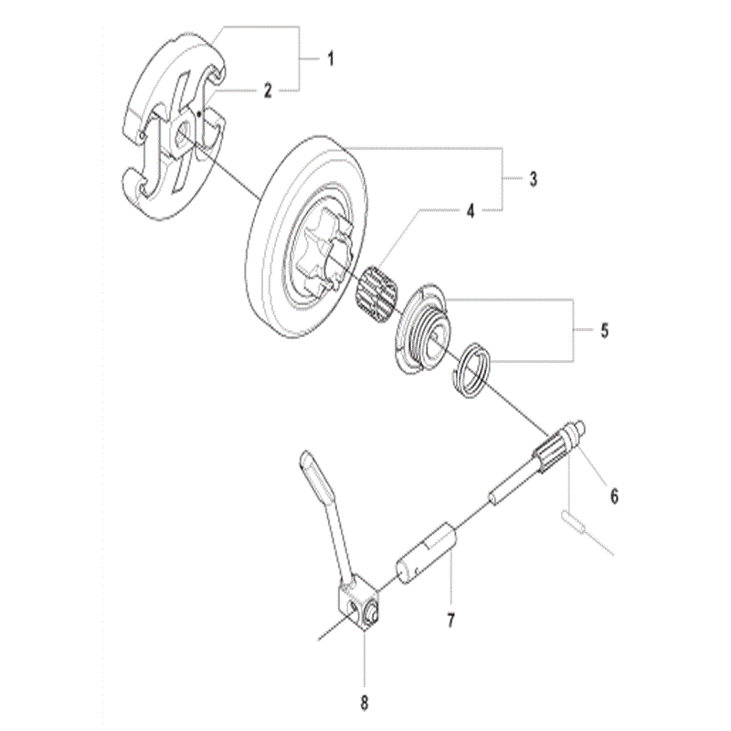 Jonsered 2250S (2009) Parts Diagram, Page 2