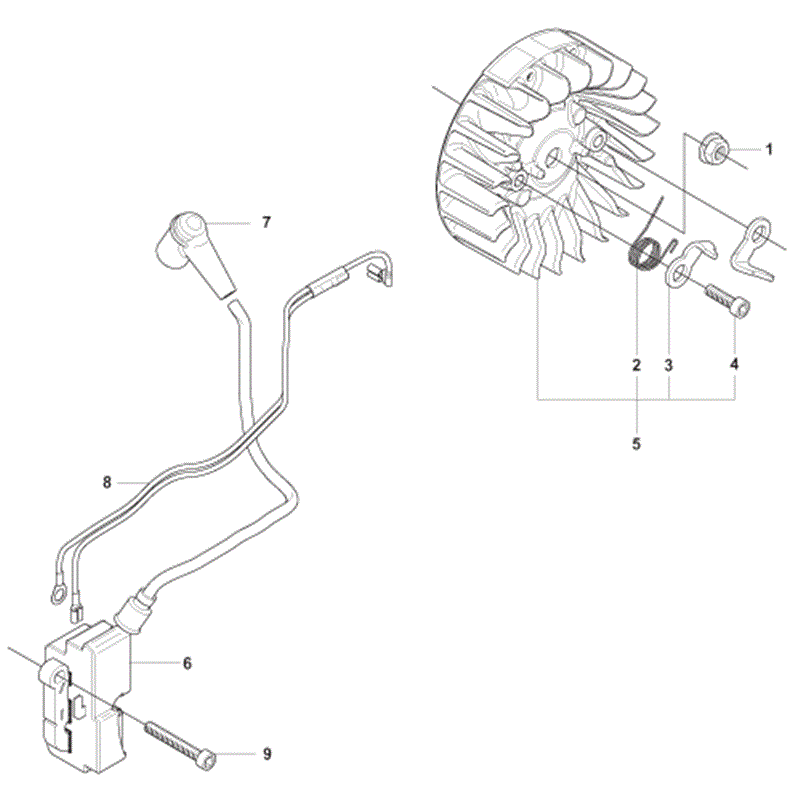 Jonsered 2255 (03-2009) Parts Diagram, Page 6