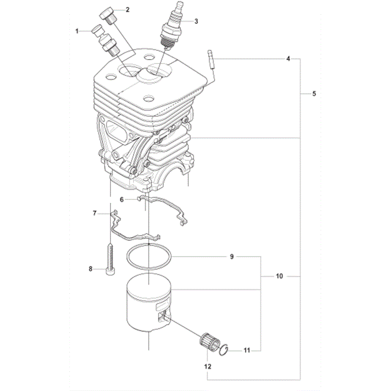 Jonsered 2255 (03-2009) Parts Diagram, Page 9