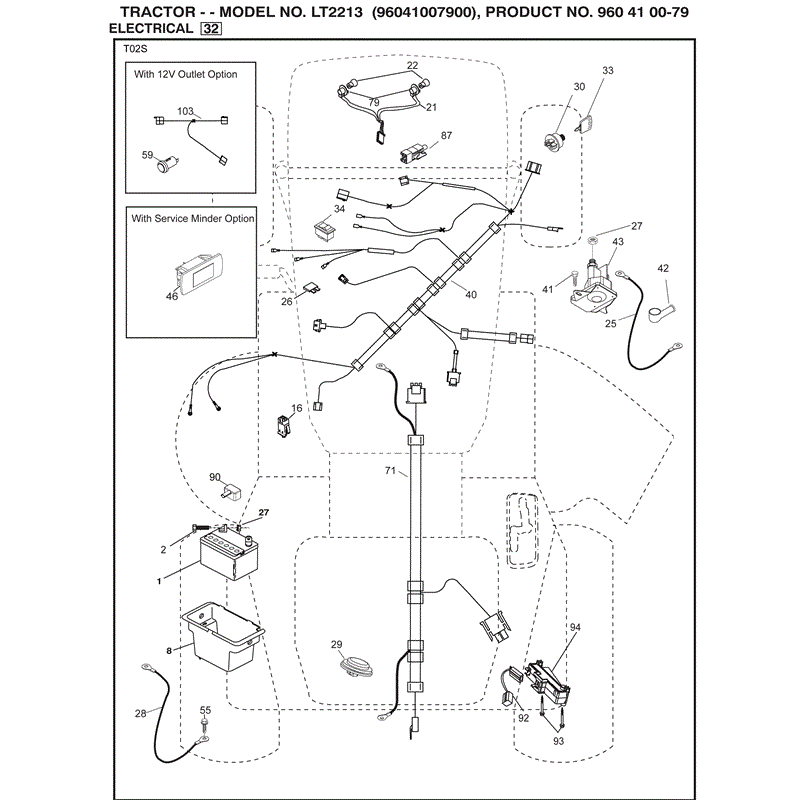 Jonsered LT2213 (2009) Parts Diagram, Page 3